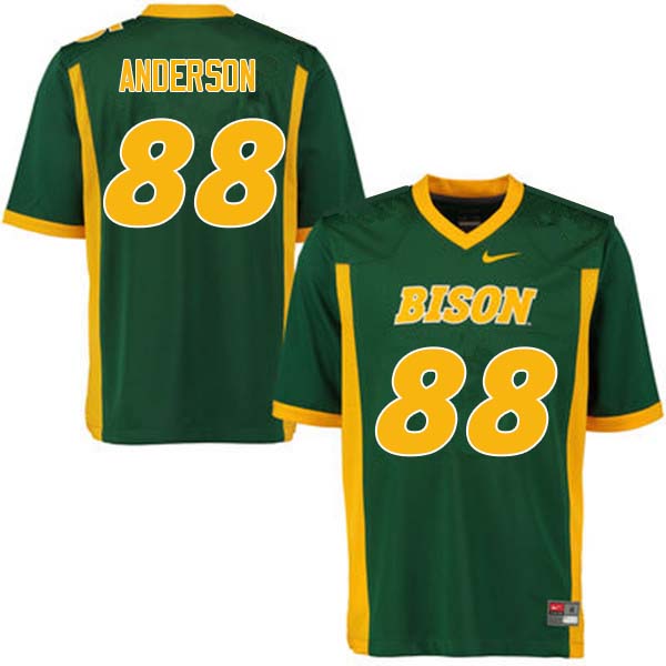 Men #88 Matt Anderson North Dakota State Bison College Football Jerseys Sale-Green